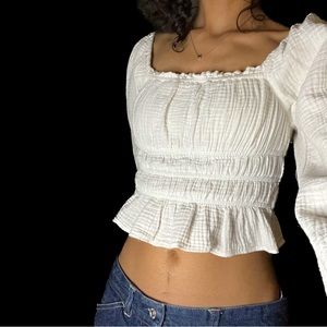Wild Fable | White Crop Top | Size: XS